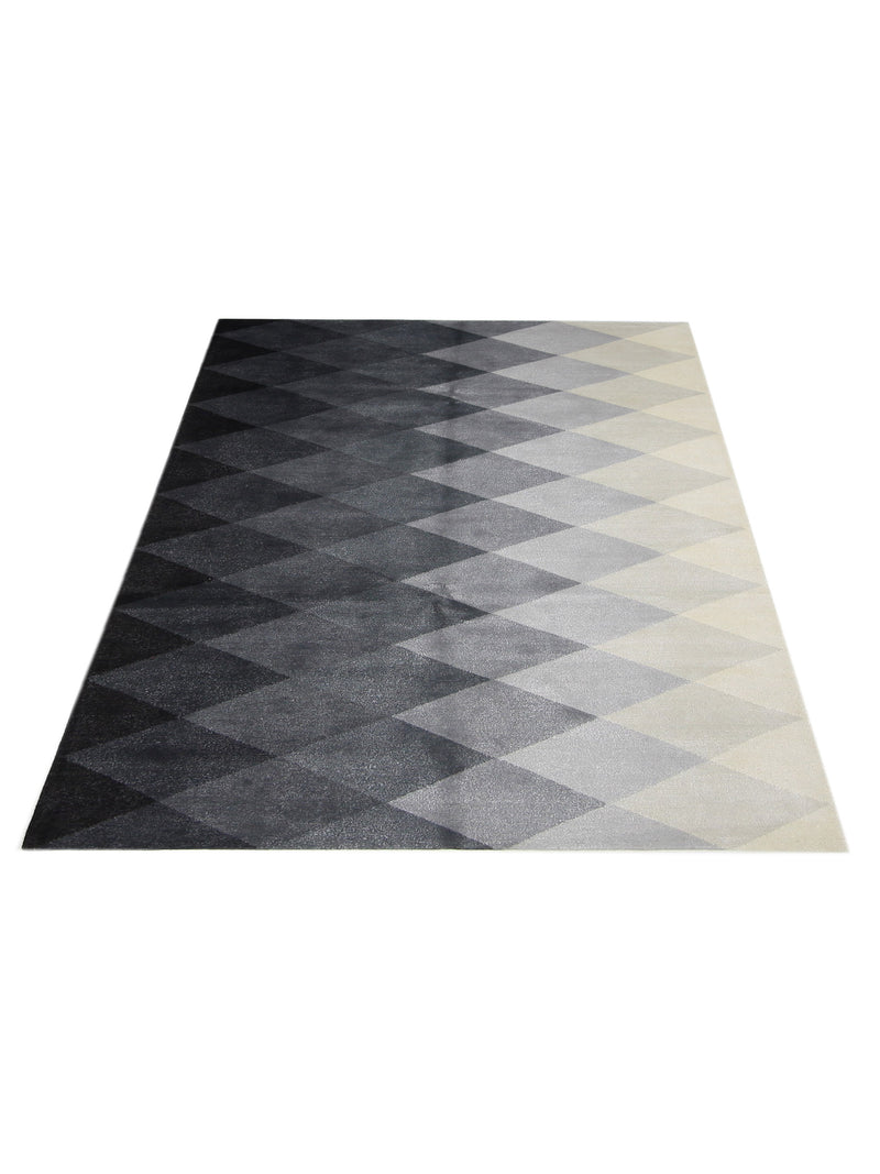 Pacific Nepoli RM-49 Ivory Grey Modern Hand Knotted Rug
