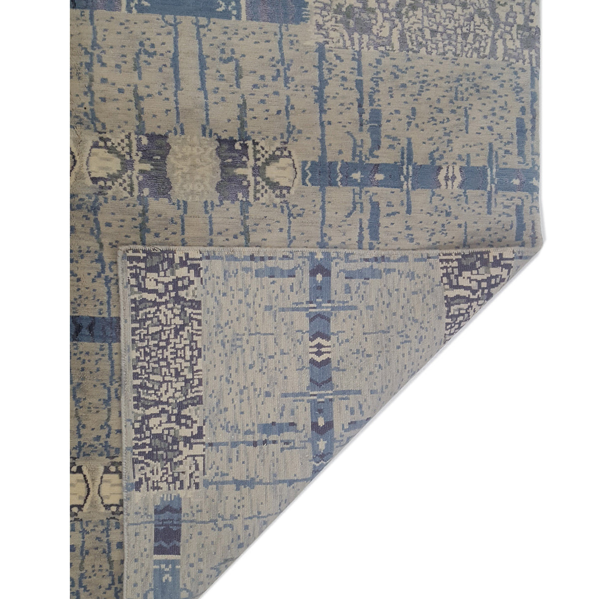 Pacific Nepoli RM-50 Blue Grey Modern Hand Knotted Rug