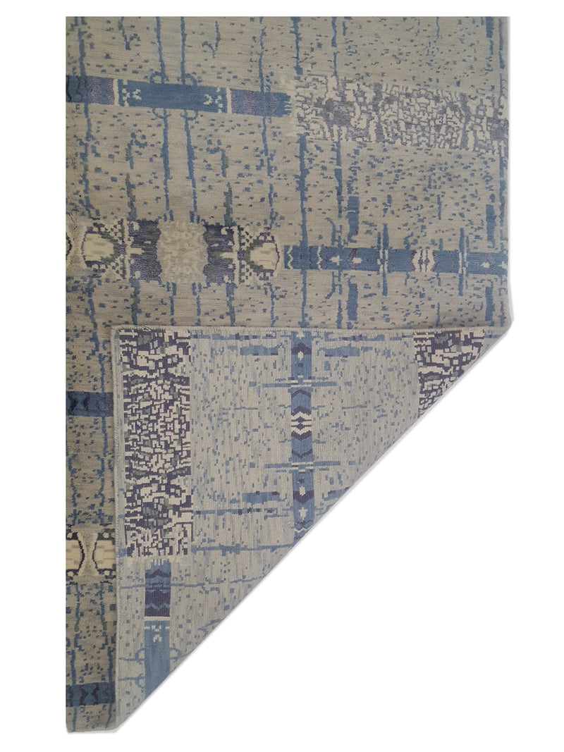Pacific Nepoli RM-50 Blue Grey Modern Hand Knotted Rug