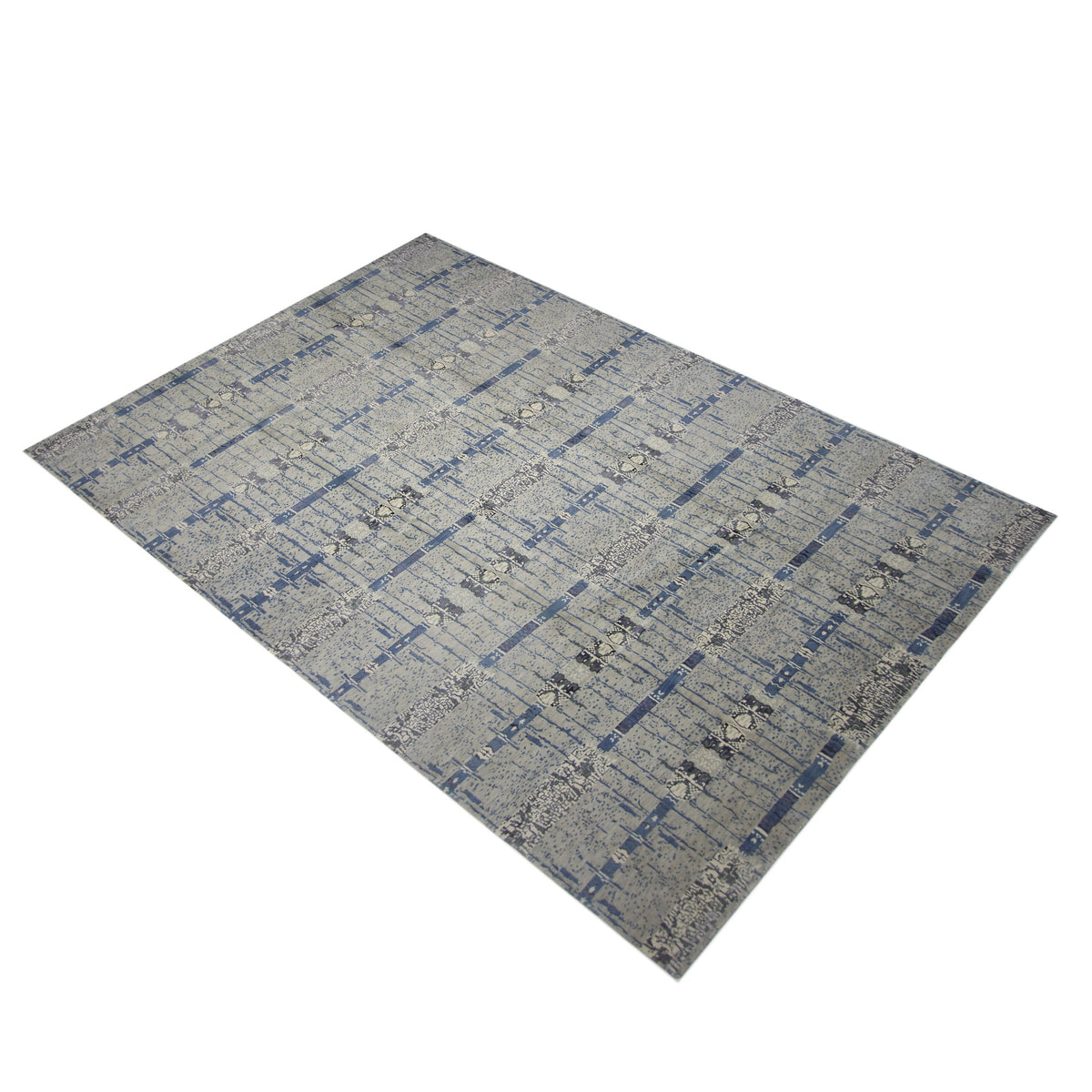 Pacific Nepoli RM-50 Blue Grey Modern Hand Knotted Rug