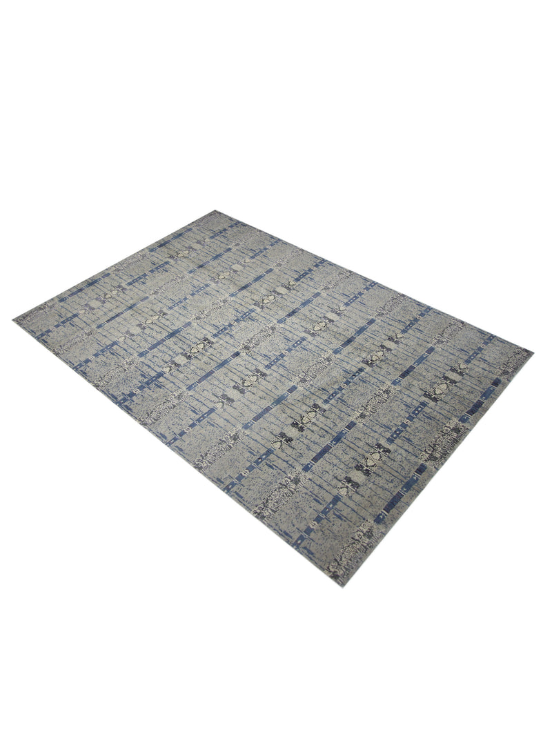 Pacific Nepoli RM-50 Blue Grey Modern Hand Knotted Rug
