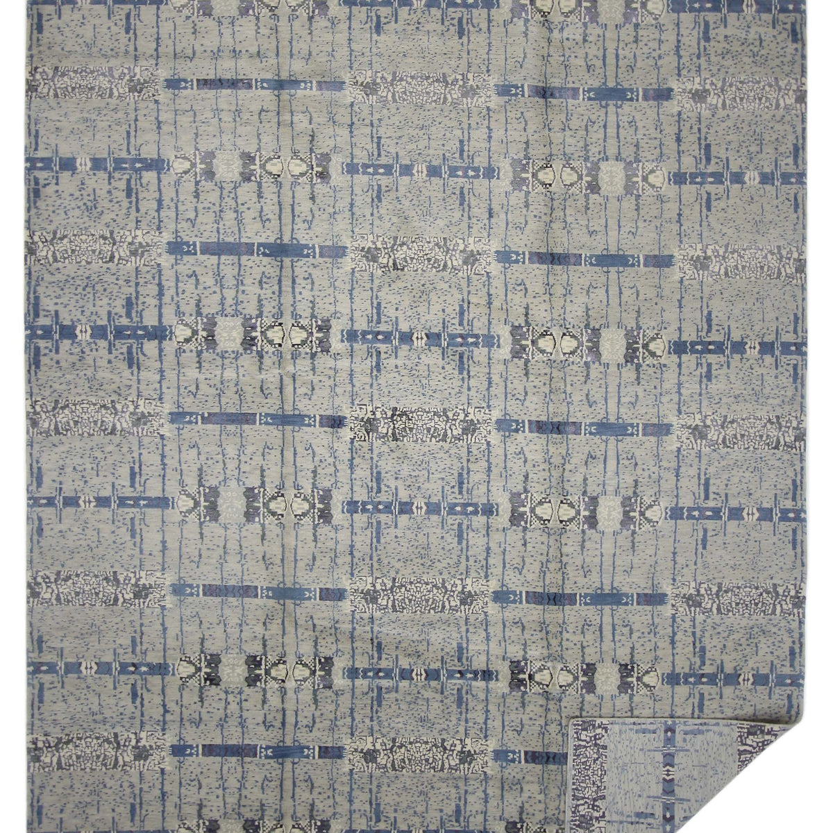 Pacific Nepoli RM-50 Blue Grey Modern Hand Knotted Rug