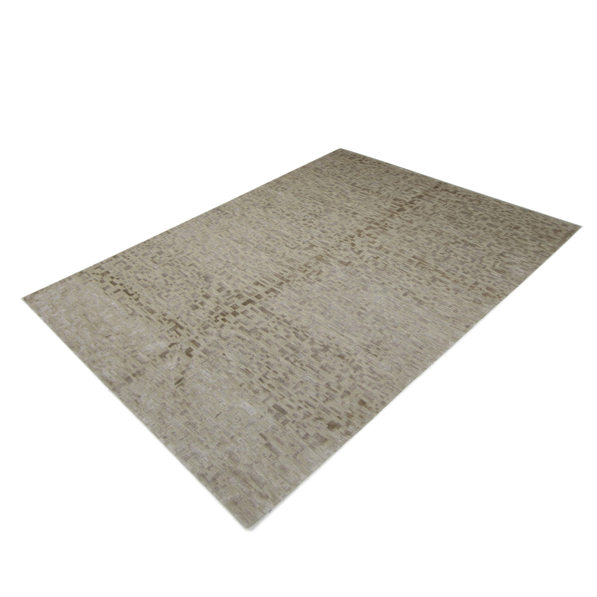 Pacific Nepoli NEP-TARO Tan Rosewood Modern Hand Knotted Rug