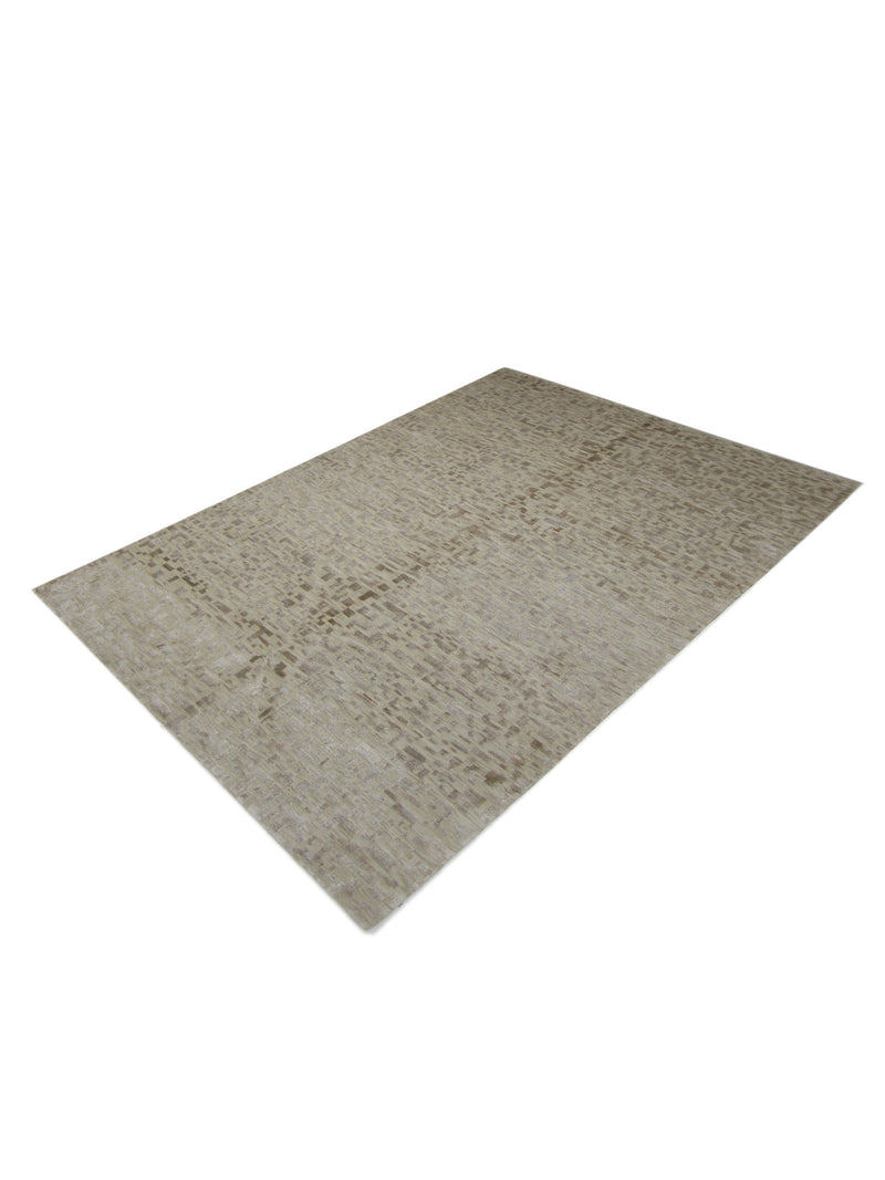 Pacific Nepoli NEP-TARO Tan Rosewood Modern Hand Knotted Rug