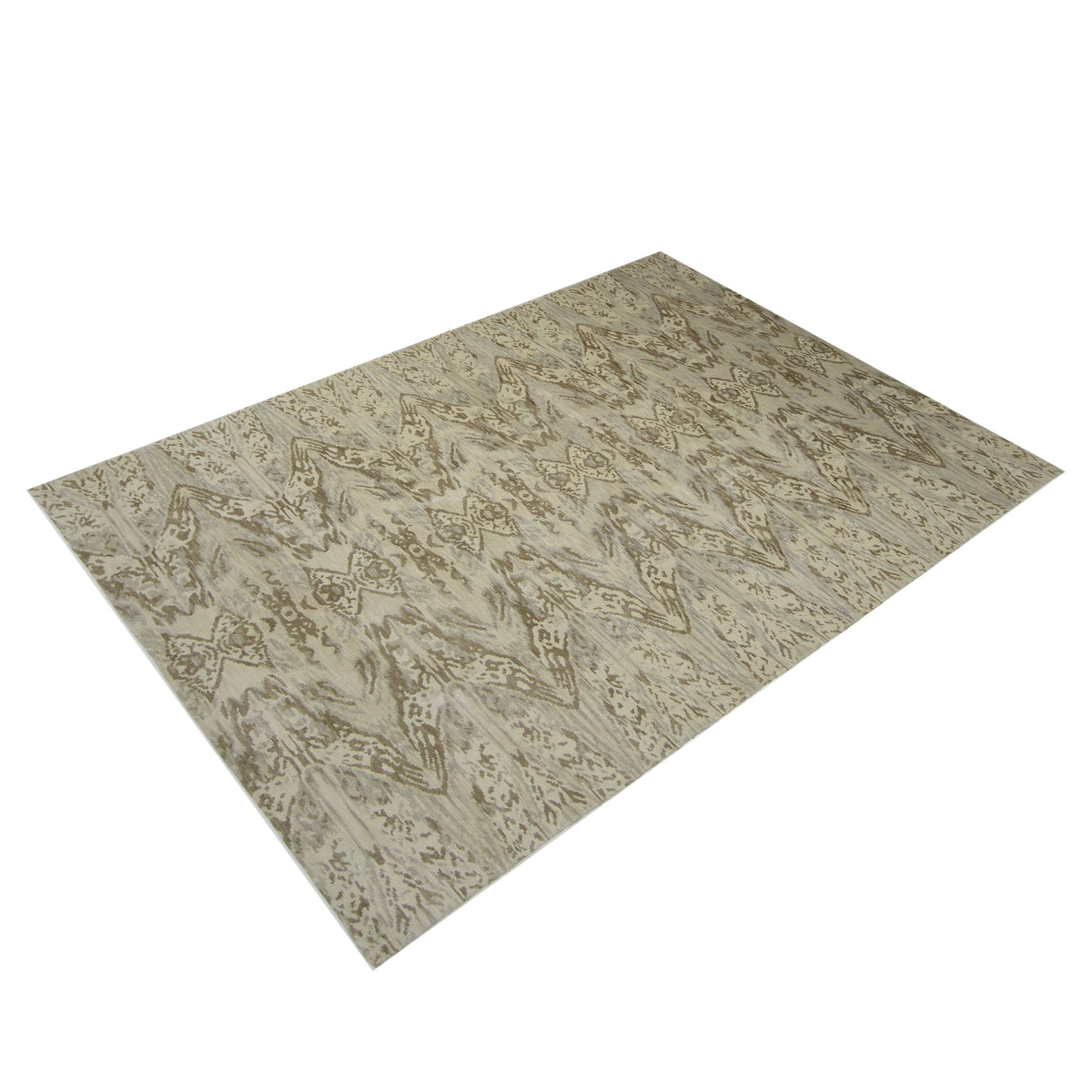 Pacific Nepoli RM-52 Cream Olive Modern Hand Knotted Rug