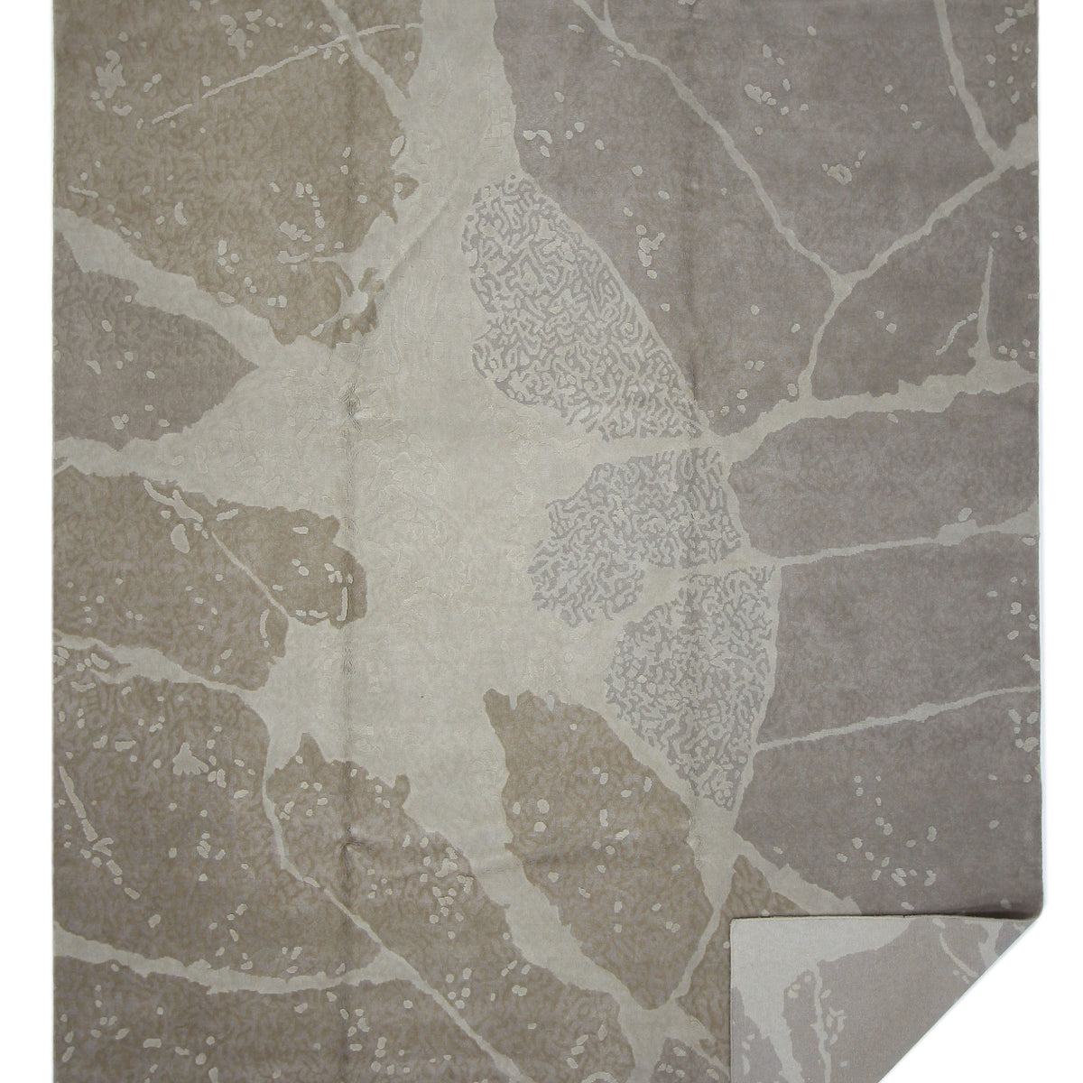 Pacific Nepoli RM-54 Beige Lt.Brown Modern Hand Knotted Rug