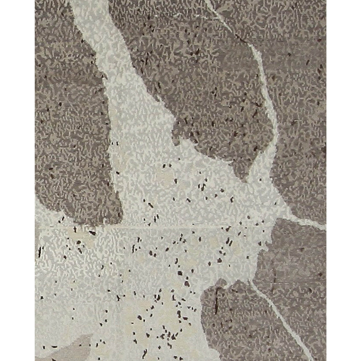 Pacific Nepoli 42723 Khaki Ivory Modern Hand Knotted Rug