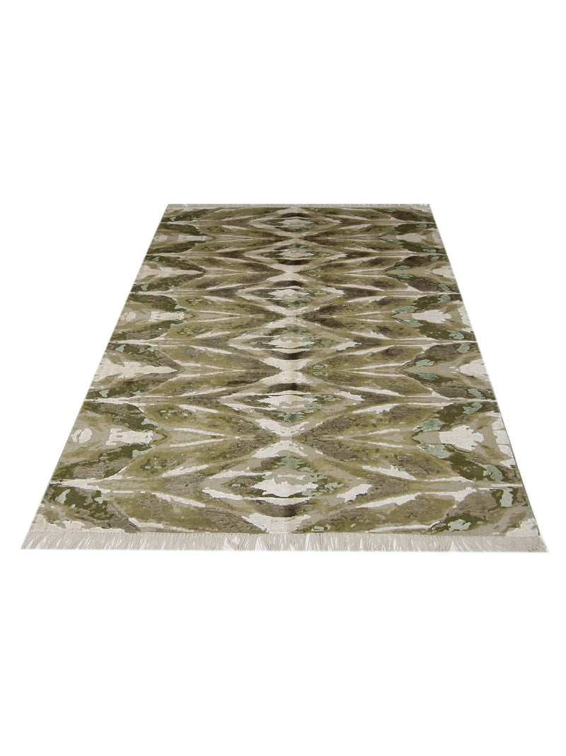 Pacific Nepoli NEP-CAMELF Camel Flush Modern Hand Knotted Rug