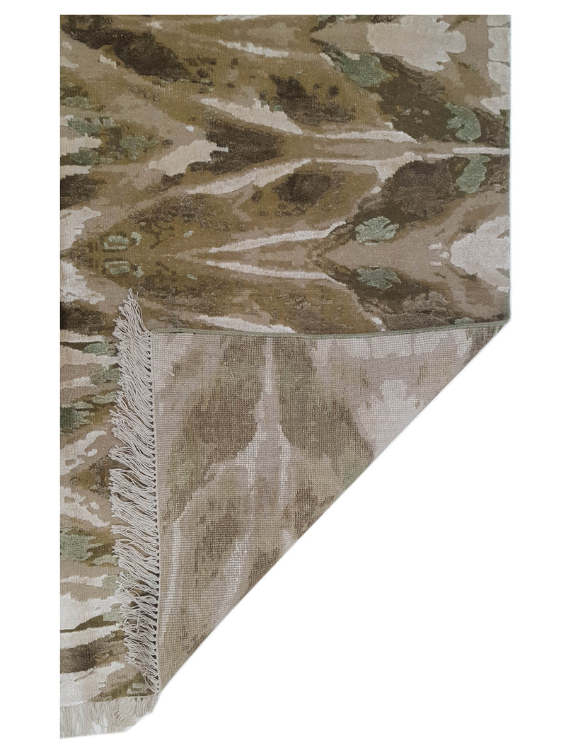 Pacific Nepoli NEP-CAMELF Camel Flush Modern Hand Knotted Rug