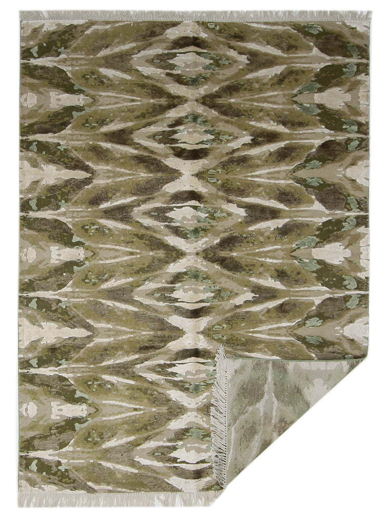 Pacific Nepoli NEP-CAMELF Camel Flush Modern Hand Knotted Rug