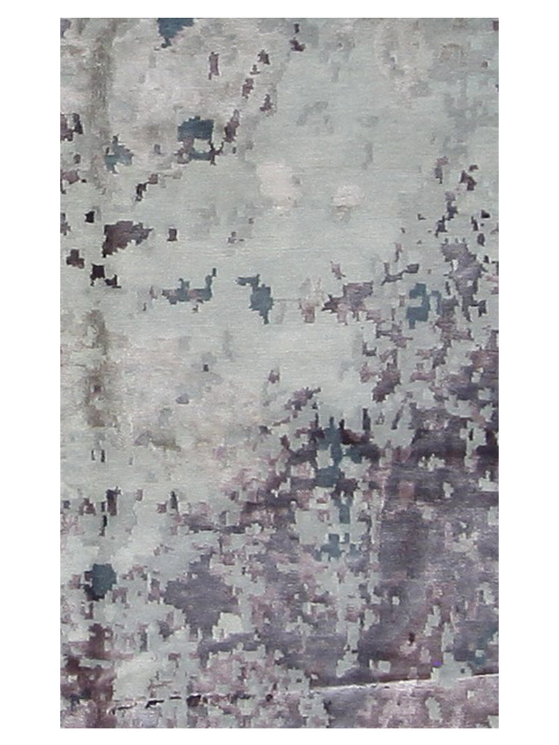 Pacific Nepoli RM-46 Purple Aqua Modern Hand Knotted Rug