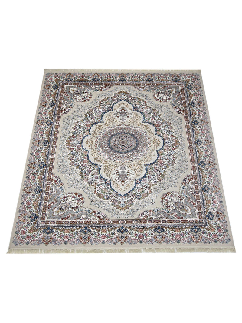 Aira Heirloom 42732 Ivory Beige Traditional Power Loom Rug