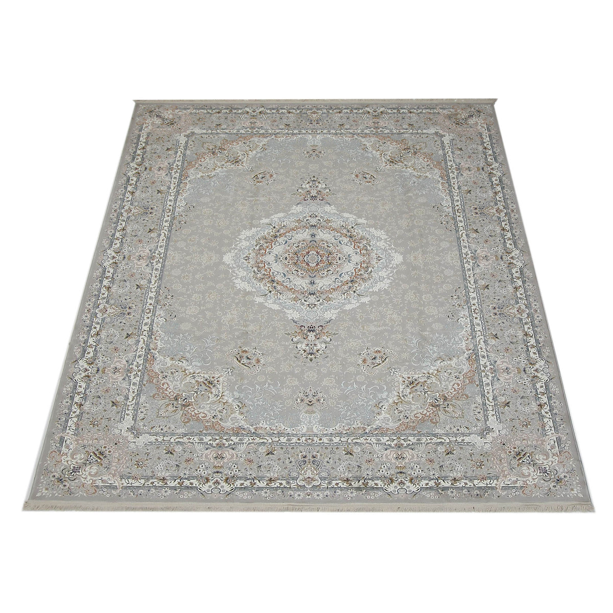 Aira Heirloom 42735 Grey Ivory Traditional Power Loom Rug