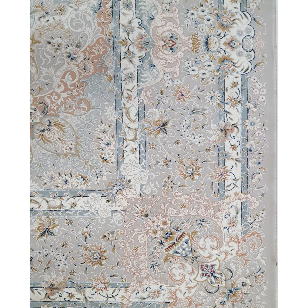 Aira Heirloom 42735 Grey Ivory Traditional Power Loom Rug