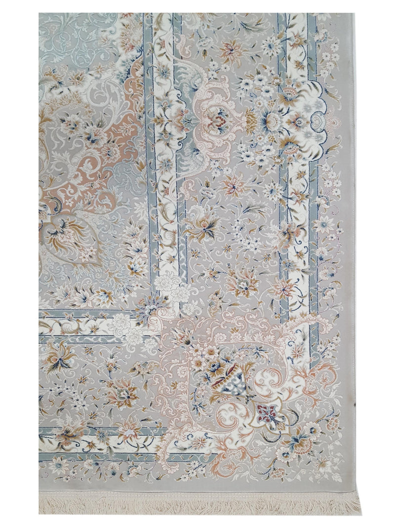 Aira Heirloom 42735 Grey Ivory Traditional Power Loom Rug