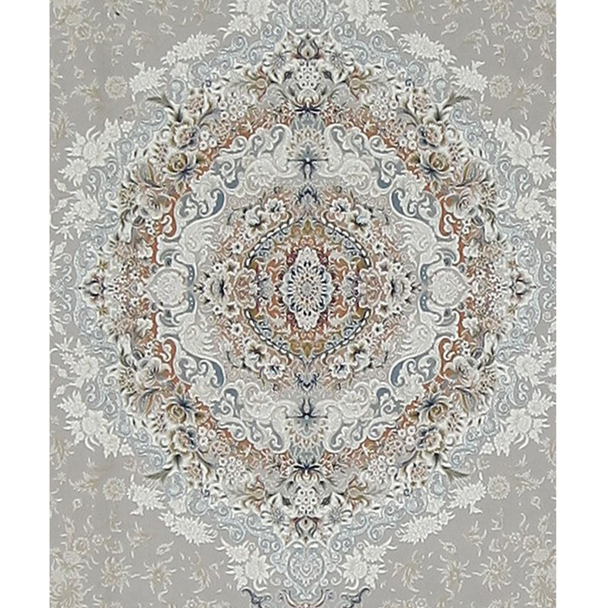 Aira Heirloom 42735 Grey Ivory Traditional Power Loom Rug