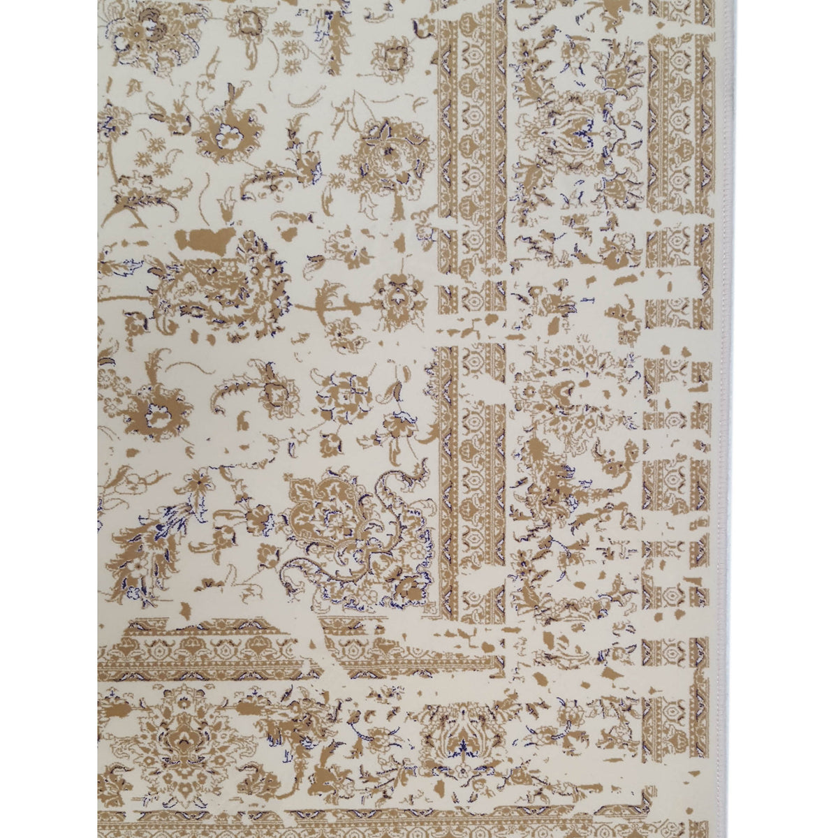Aira Artisan Heirloom 42749 Ivory Khaki Modern Hand Loom Rug