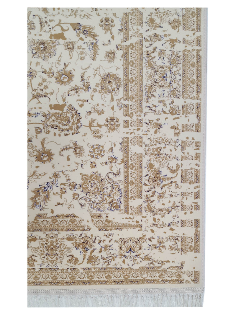 Aira Artisan Heirloom 42749 Ivory Khaki Modern Hand Loom Rug