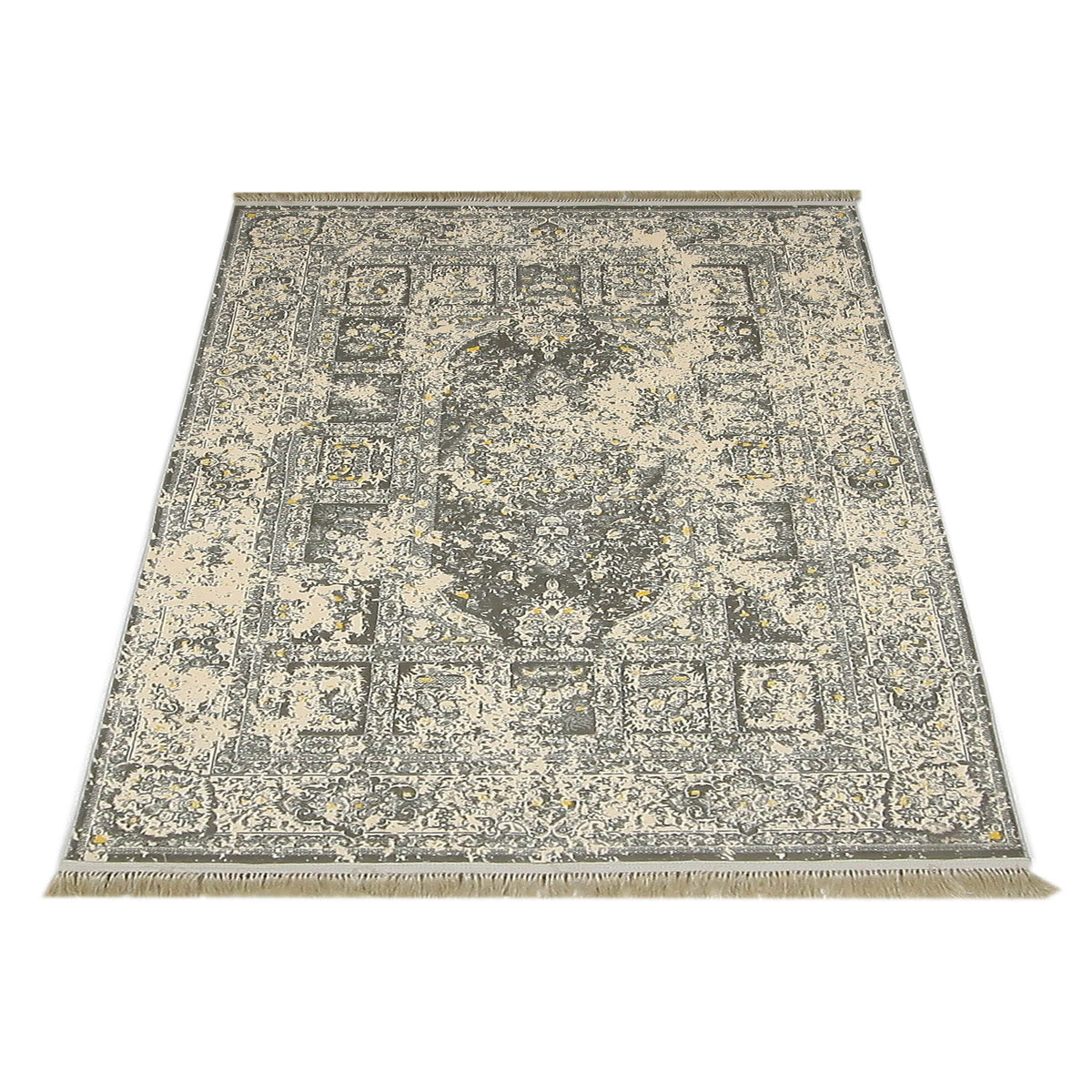 Aira Artisan Heirloom 42750 Ivory Grey Modern Hand Loom Rug