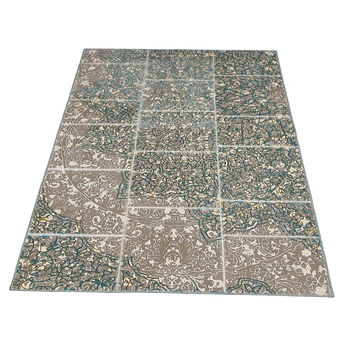 Aira Artisan Heirloom 42753 Khaki Green Modern Hand Loom Rug