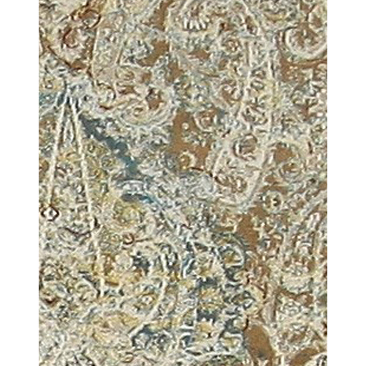 Aira Artisan Heirloom 42757 Camel Ivory Modern Hand Loom Rug
