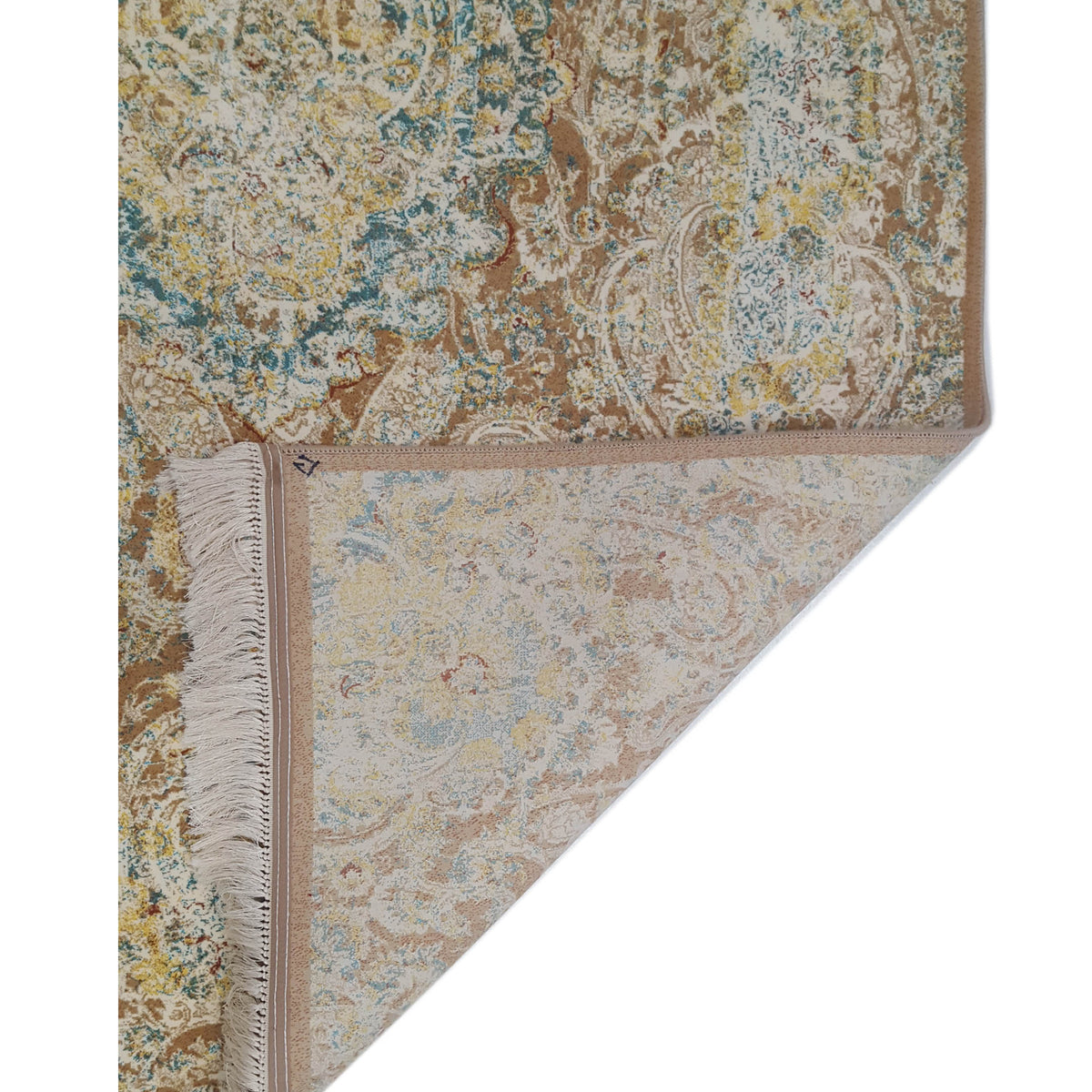 Aira Artisan Heirloom 42757 Camel Ivory Modern Hand Loom Rug