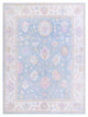 Pacific Ushak Wool Weft  Grey Ivory Transitional