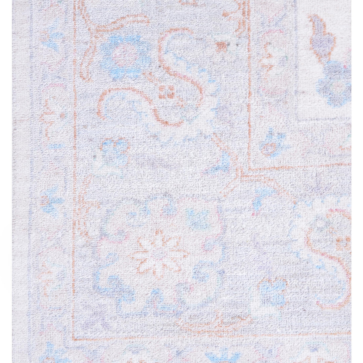 Pacific Ziegler 42779 Ivory Grey Transitional Hand Knotted Rug