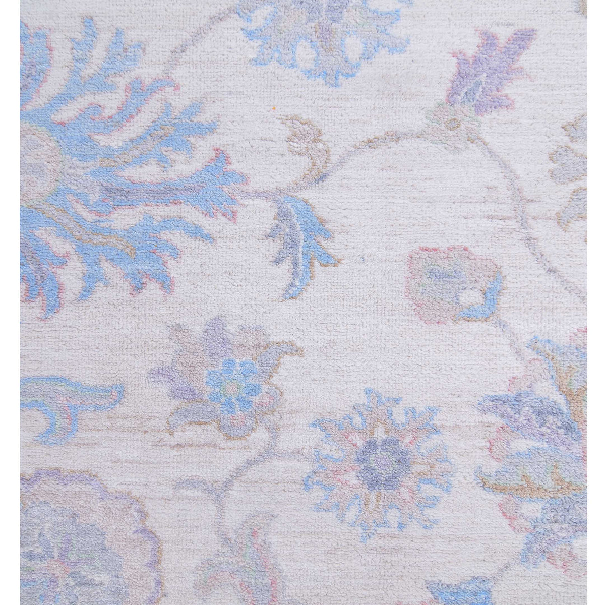 Pacific Ziegler 42780 Ivory Grey Transitional Hand Knotted Rug