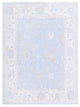 Pacific Ushak Wool Weft  Grey Ivory Transitional