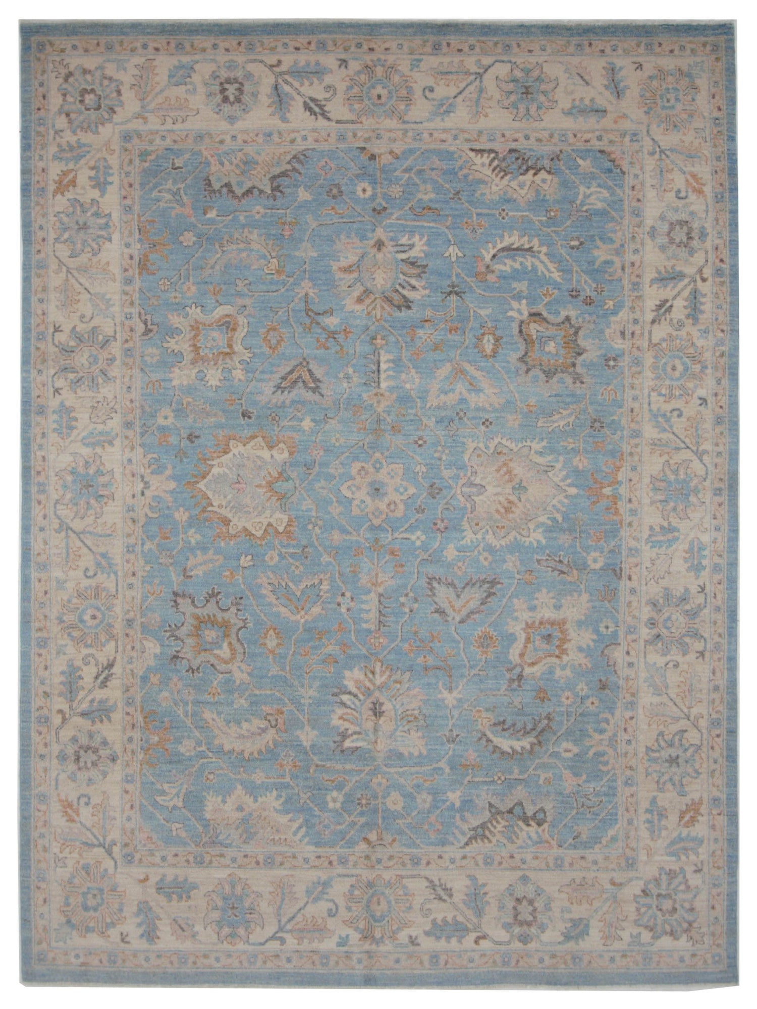 Pacific Ziegler  Blue Ivory Transitional