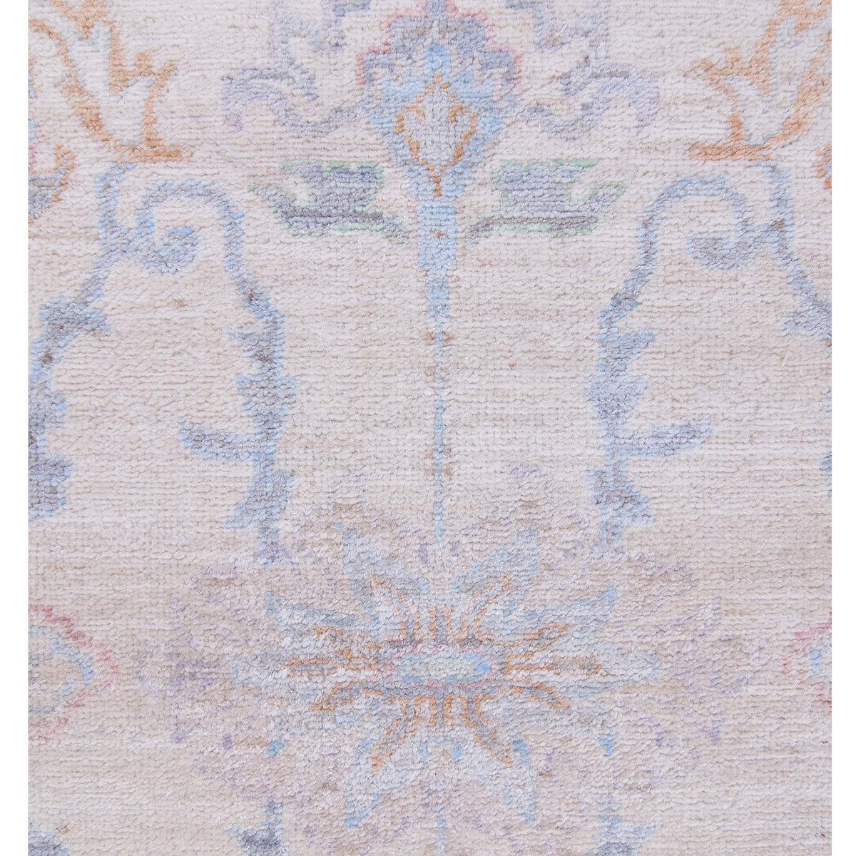 Pacific Ziegler 42812 Ivory Grey Transitional Hand Knotted Rug