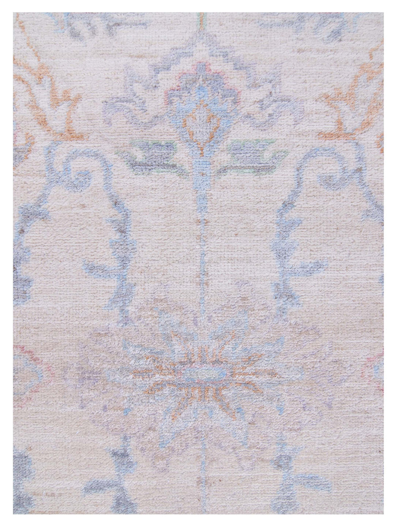 Pacific Ziegler 42812 Ivory Grey Transitional Hand Knotted Rug