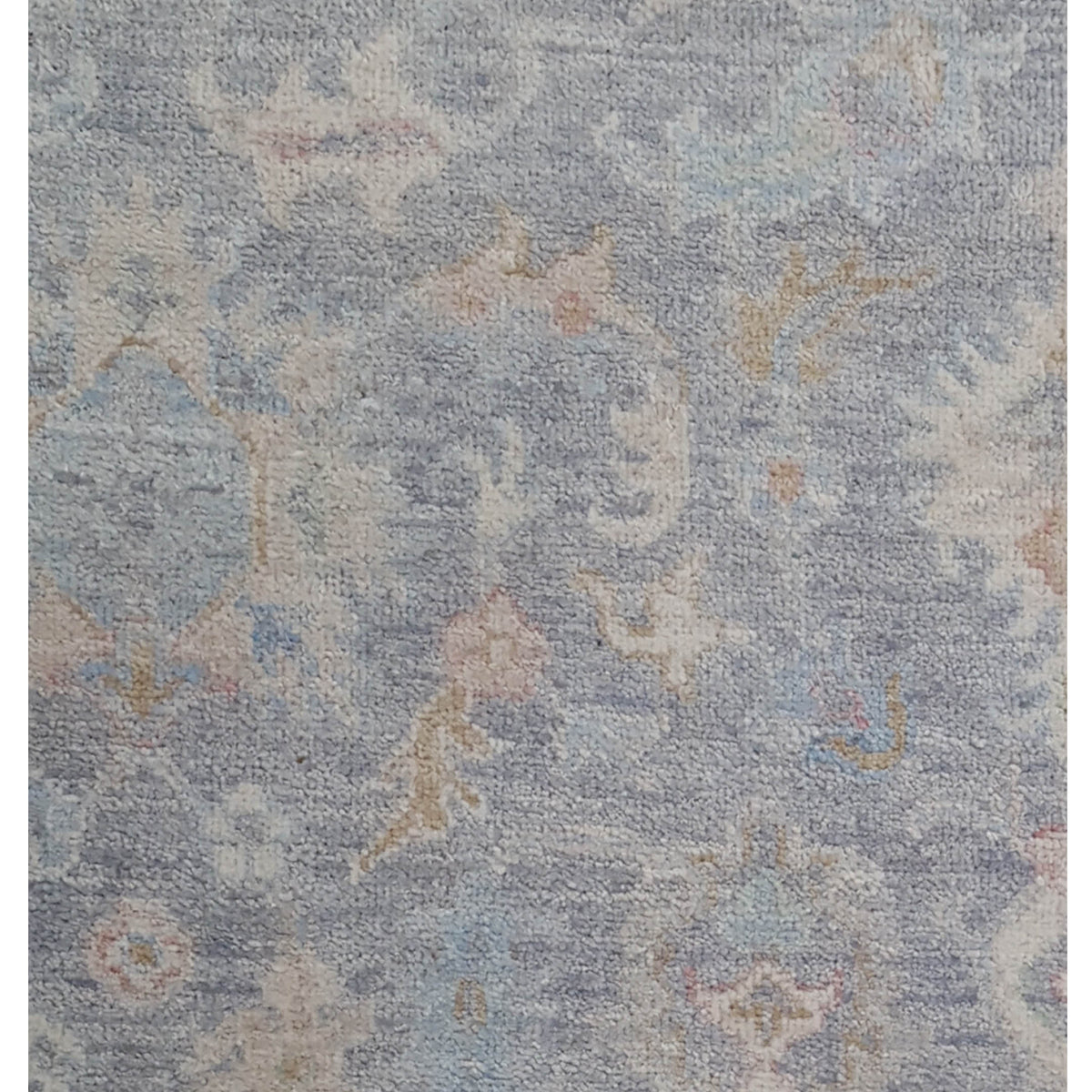 Pacific Ziegler 42824 Grey Ivory Transitional Hand Knotted Rug