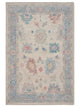 Pacific Ushak Wool Weft  Ivory Grey Transitional