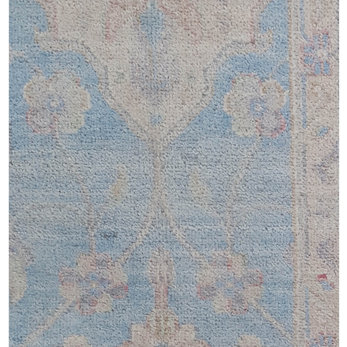 Pacific Ziegler 42857 Blue Ivory Transitional Hand Knotted Rug