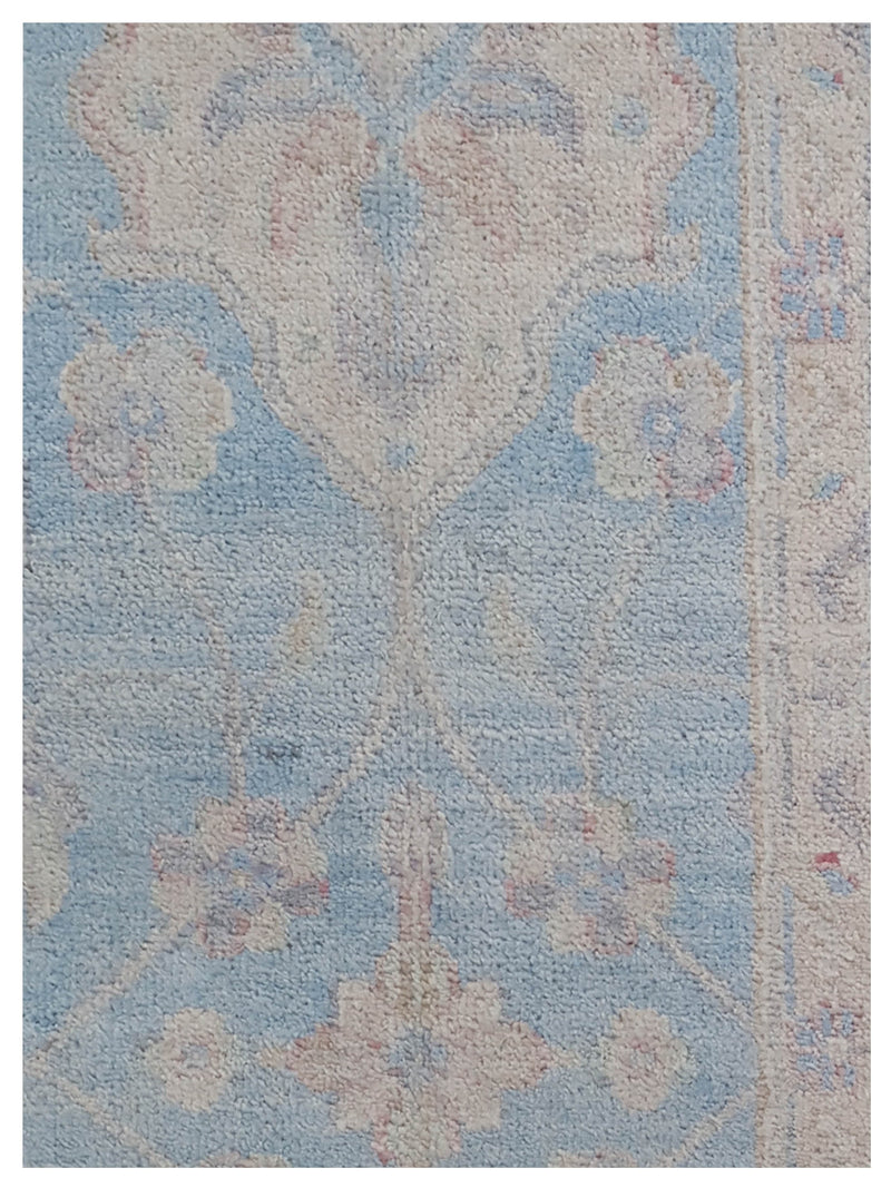 Pacific Ziegler 42857 Blue Ivory Transitional Hand Knotted Rug