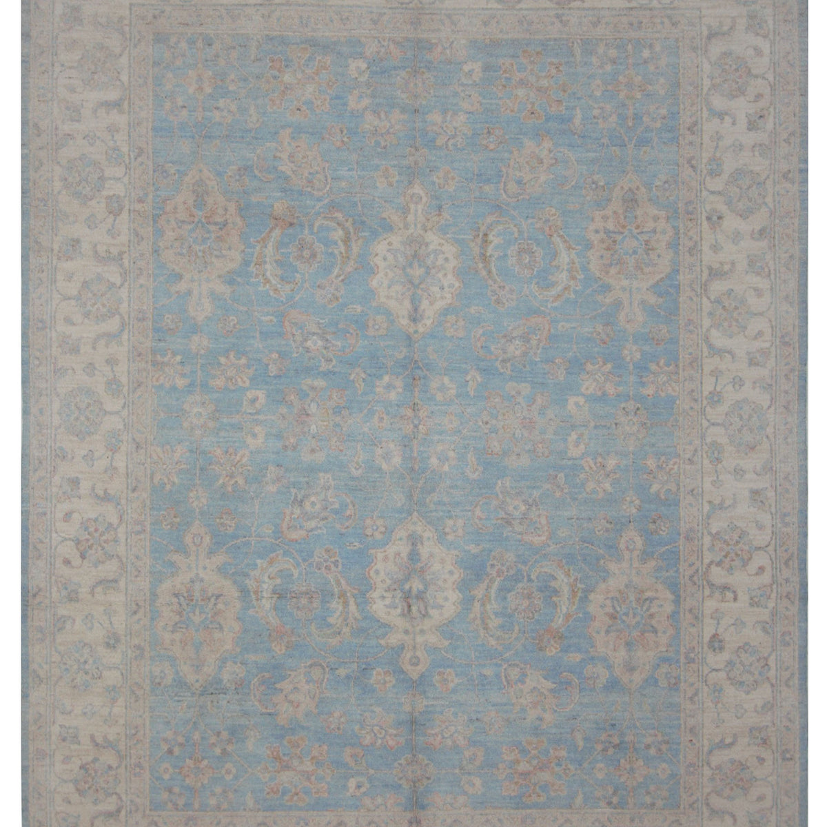 Pacific Ziegler  Blue Ivory Transitional