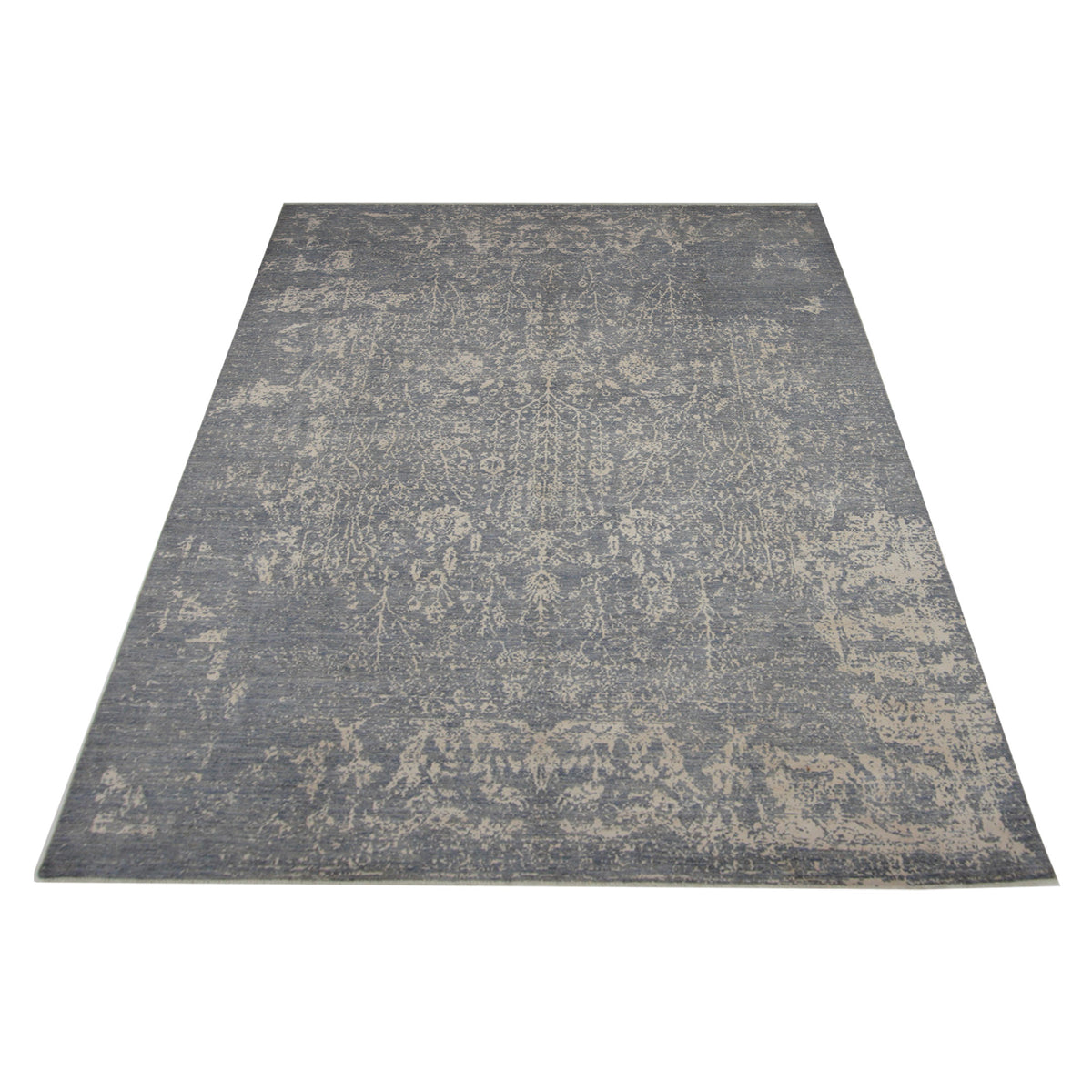 Pacific Ziegler 42858 Ivory Green Transitional Hand Knotted Rug