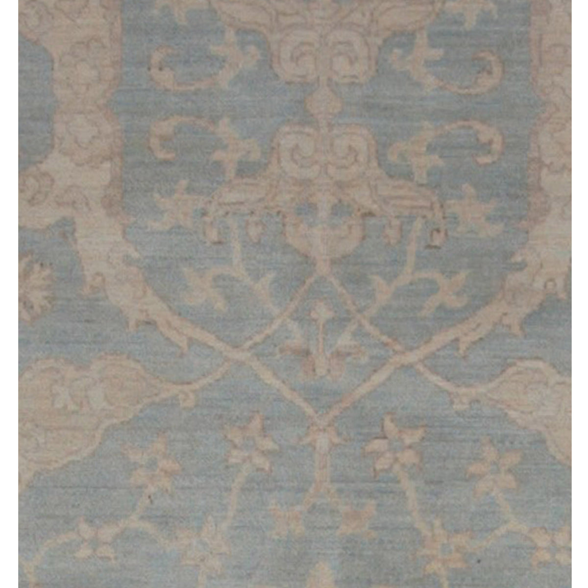 Pacific Ziegler 42861 Grey Beige Transitional Hand Knotted Rug