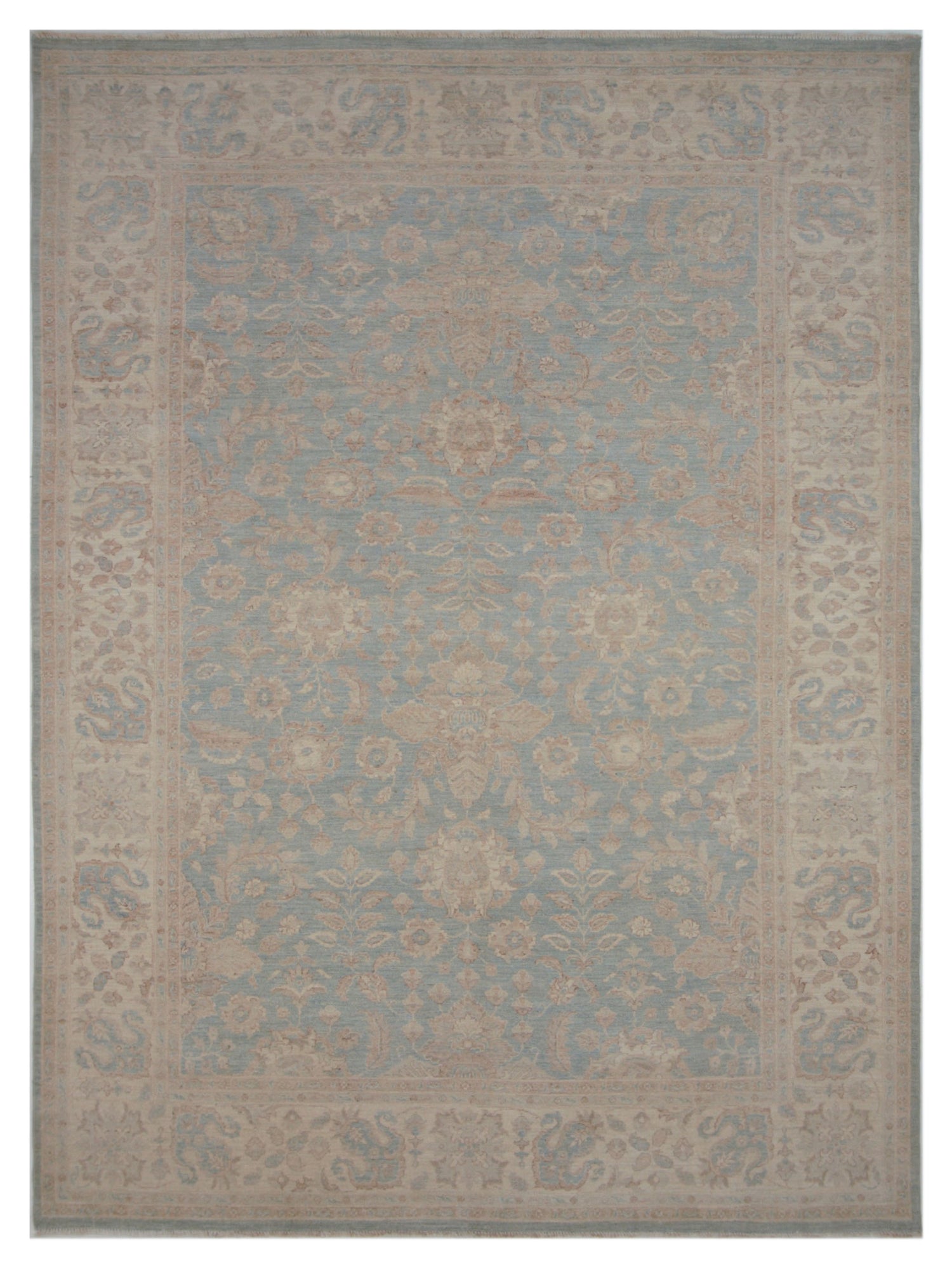 Pacific Ziegler  Beige Blue Transitional