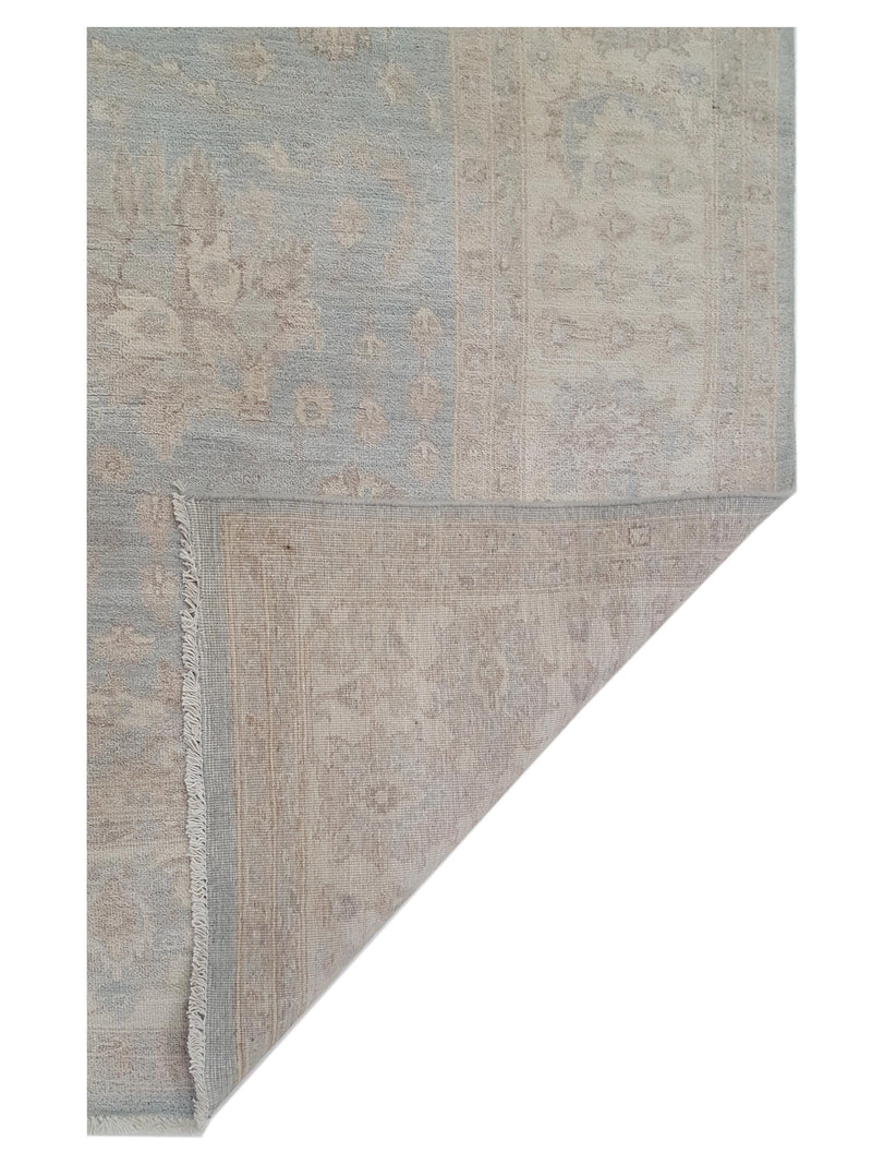 Pacific Ziegler 42871 Blue Ivory Transitional Hand Knotted Rug
