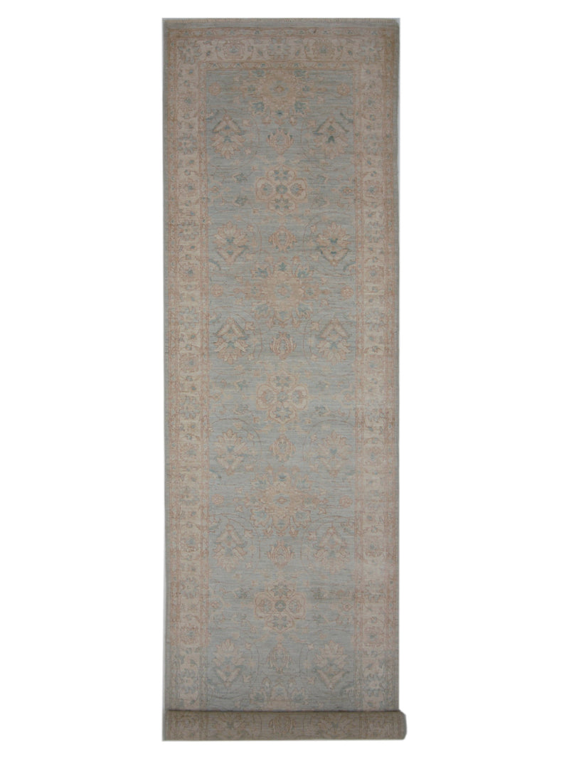 Pacific Ziegler  Beige Teal Transitional