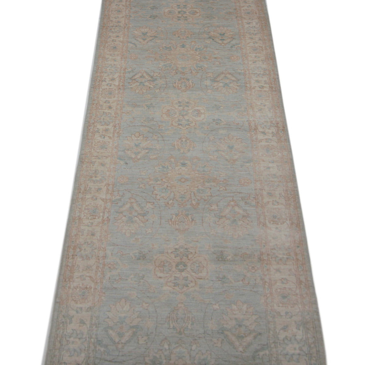 Pacific Ziegler 42875 Blue Beige Transitional Hand Knotted Rug