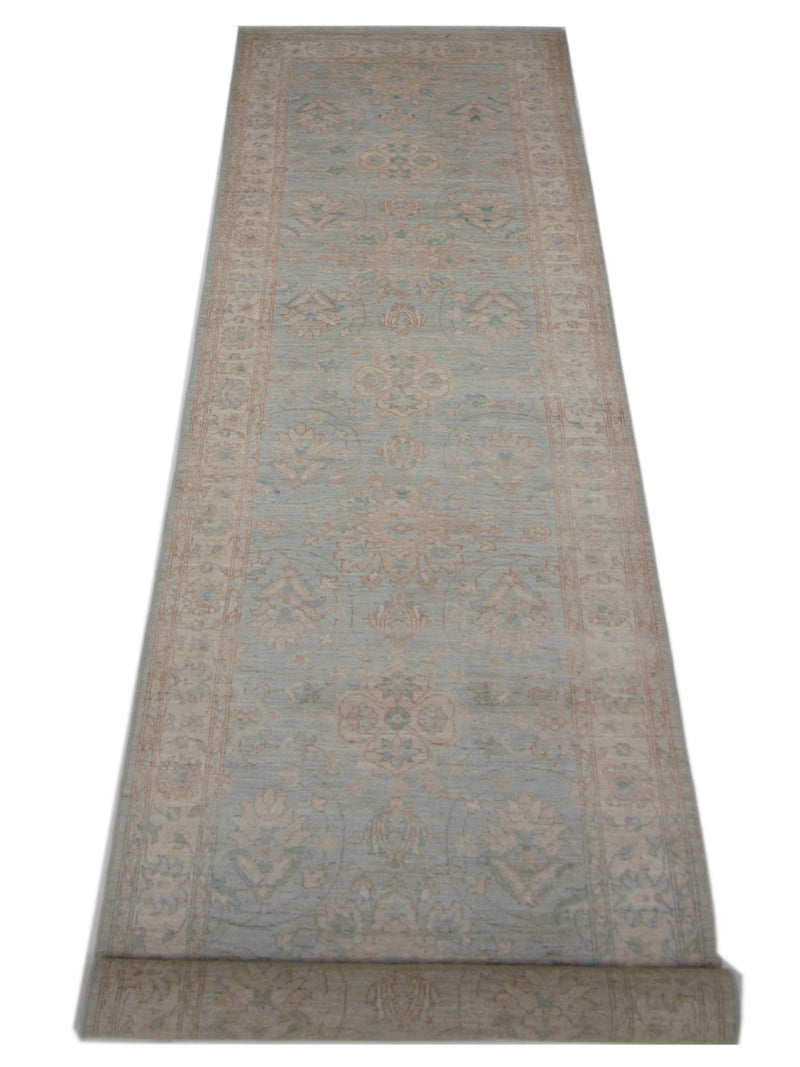 Pacific Ziegler 42875 Blue Beige Transitional Hand Knotted Rug