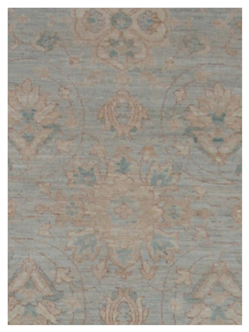 Pacific Ziegler 42875 Blue Beige Transitional Hand Knotted Rug