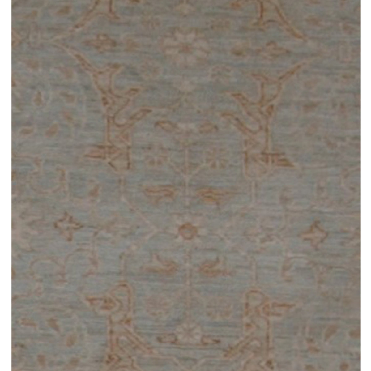 Pacific Ziegler 42876 Blue Blue Transitional Hand Knotted Rug