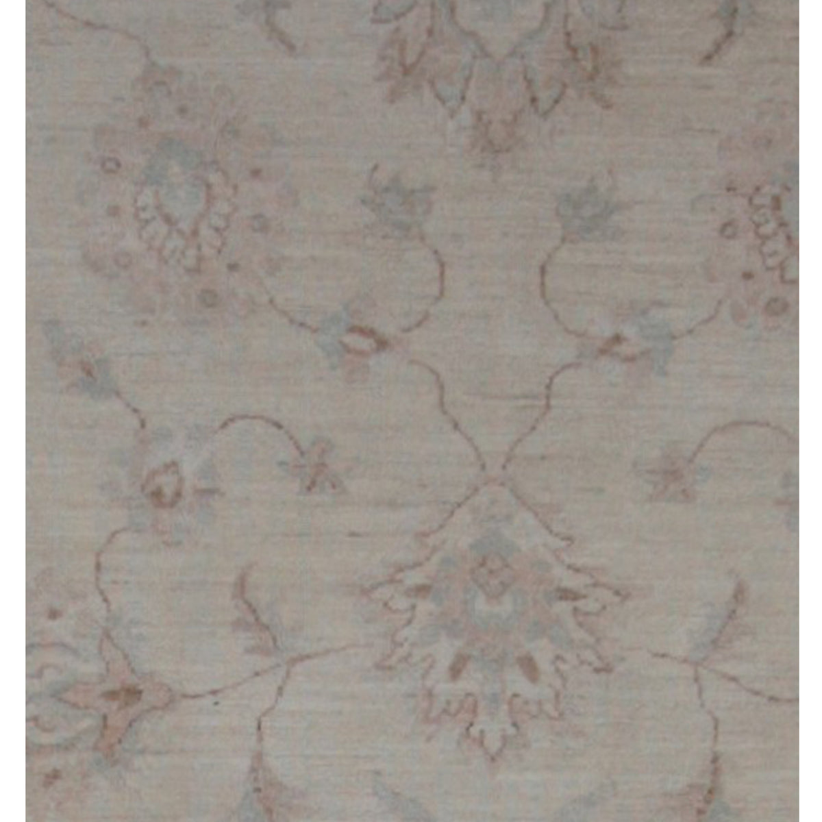Pacific Ziegler 42878 Beige Blue Transitional Hand Knotted Rug