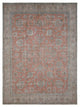 Pacific Vintage 42896 Red Beige Vintage Hand Knotted Rug