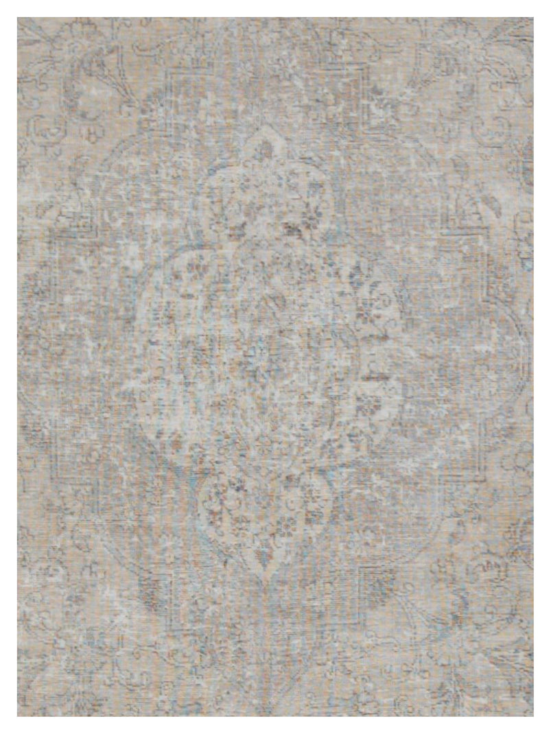 Pacific Vintage 42899 Beige Beige Vintage Hand Knotted Rug